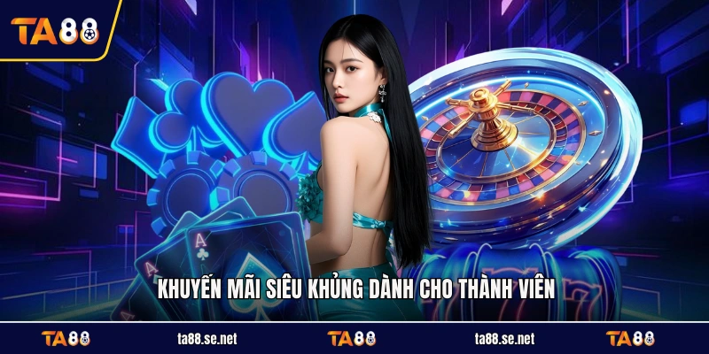 Khuyến mãi siêu khủng dành cho thành viên